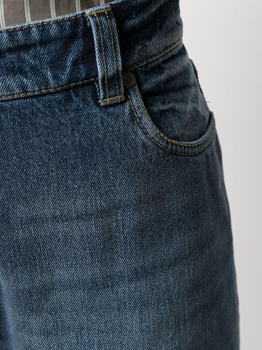 brunello cucinelli jeans blue outer: cotton - women