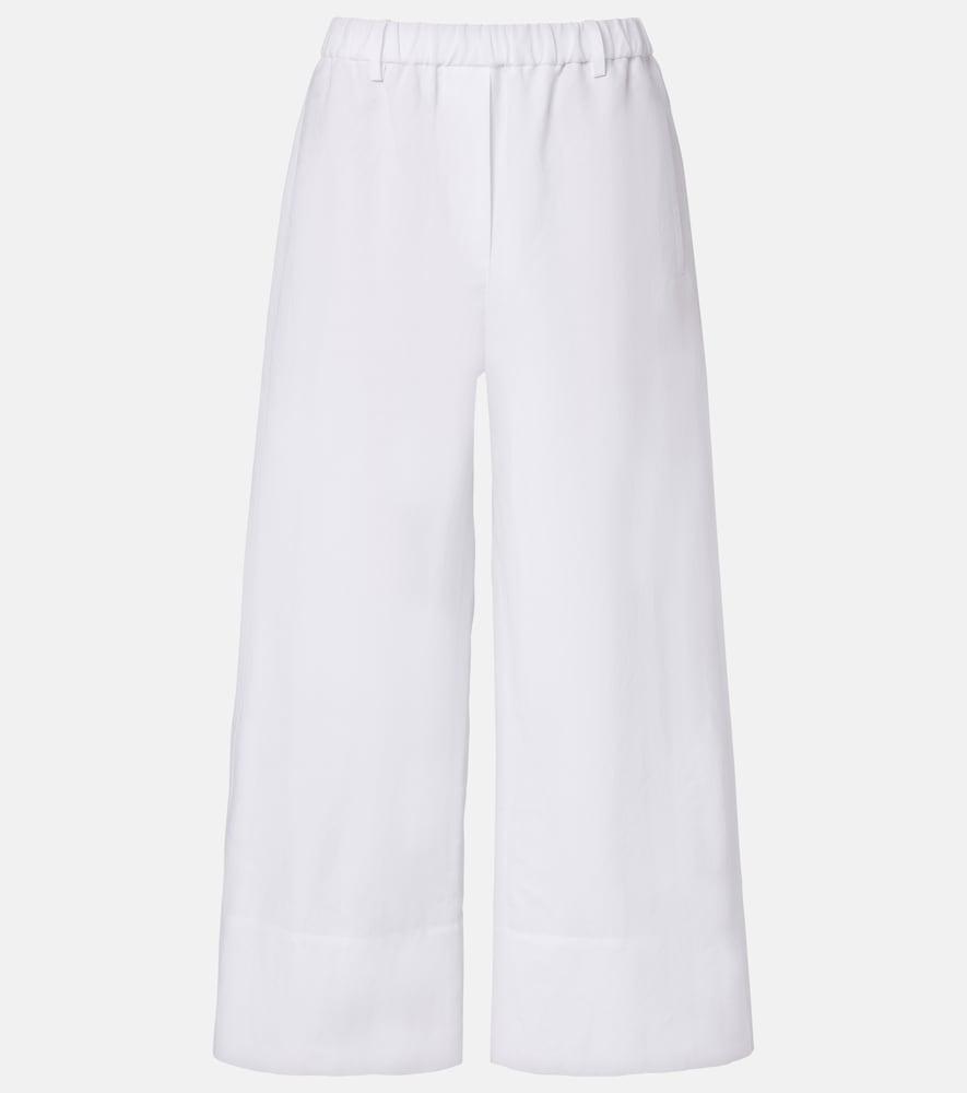 brunello cucinelli linen and cotton wide