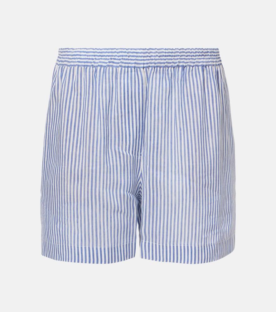 brunello cucinelli linen and silk bermuda short