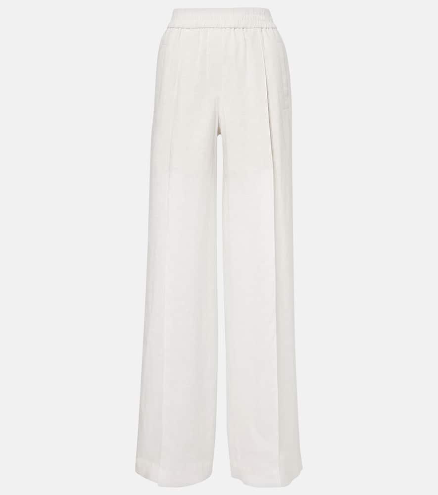 brunello cucinelli linen wide
