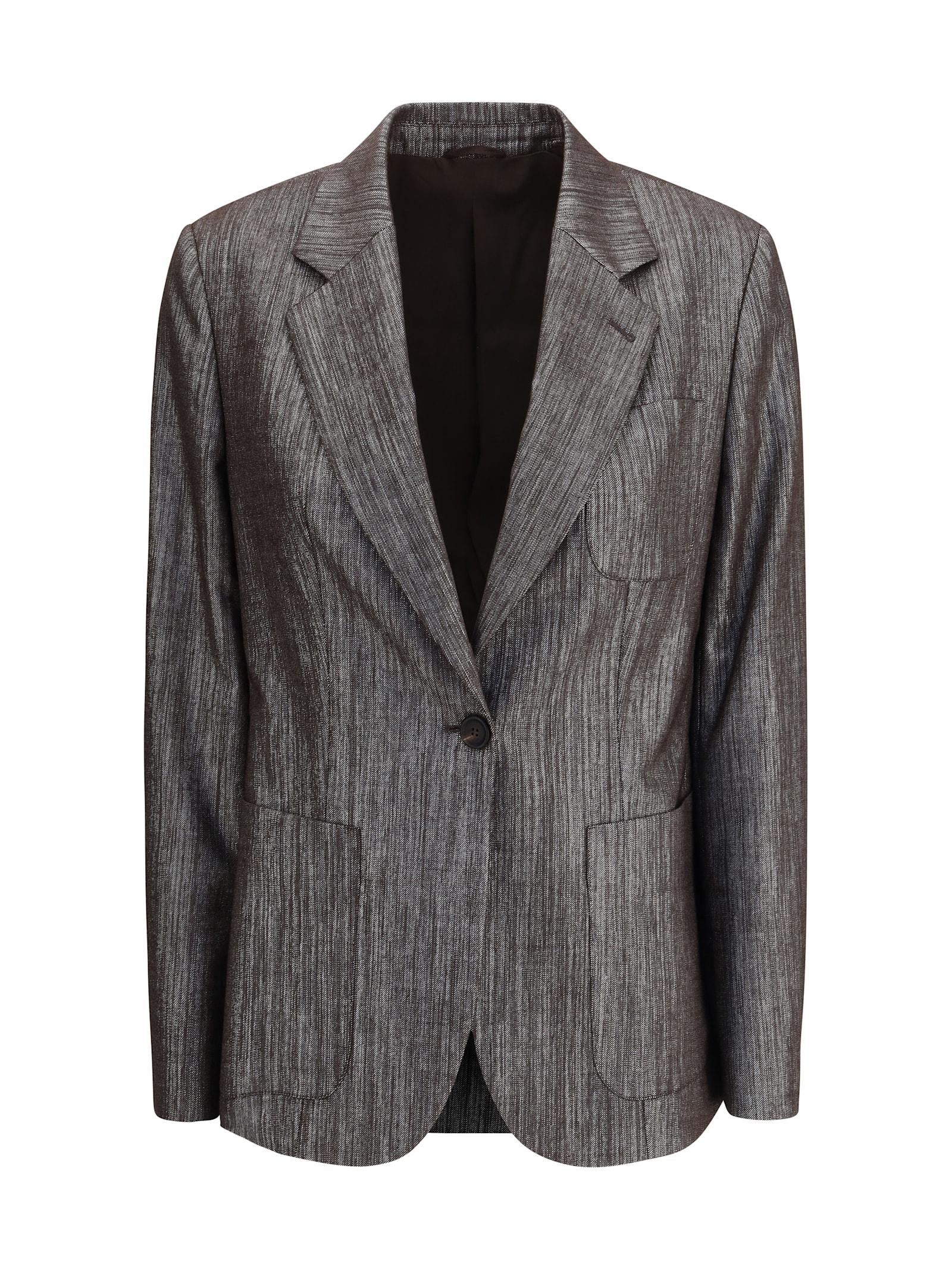 brunello cucinelli lurex fabric blazer