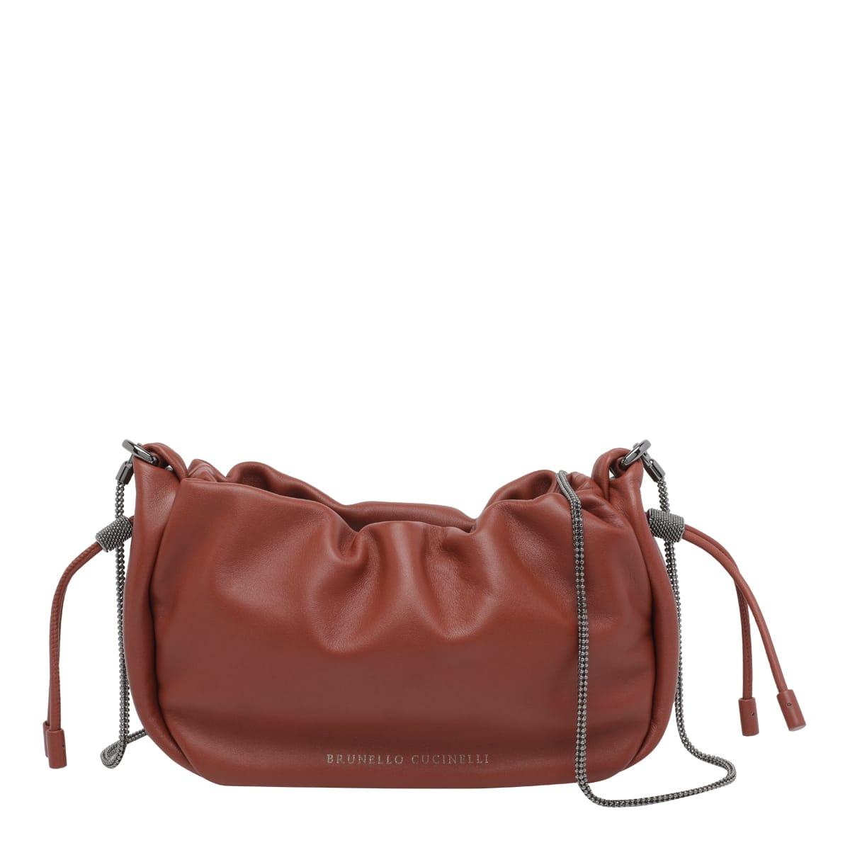 brunello cucinelli mini soft mellow bucket bag