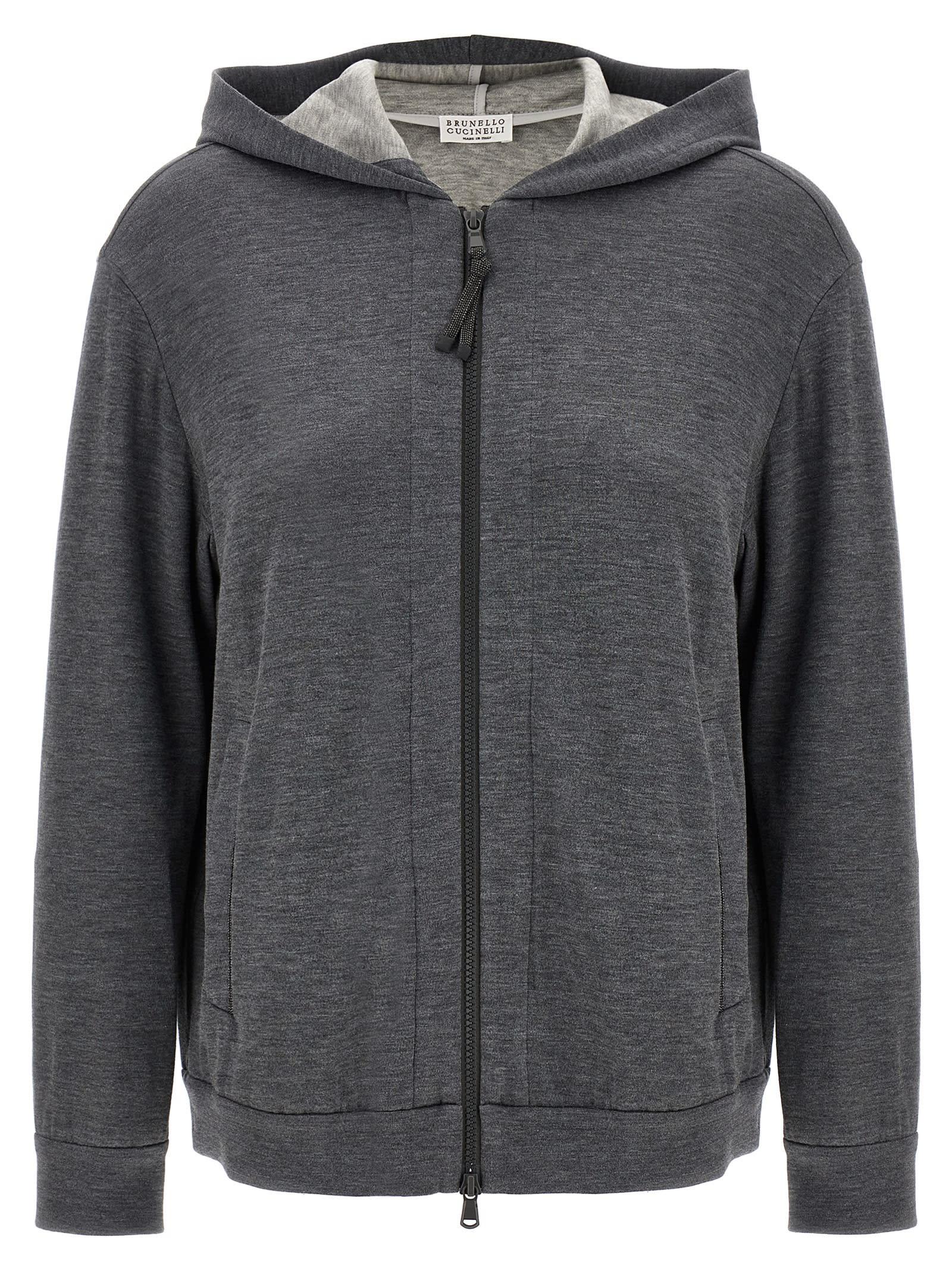 brunello cucinelli monile hoodie