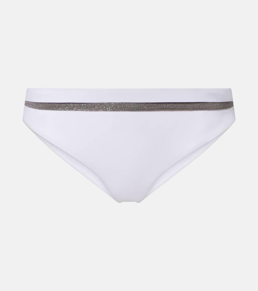 brunello cucinelli monili bikini bottoms