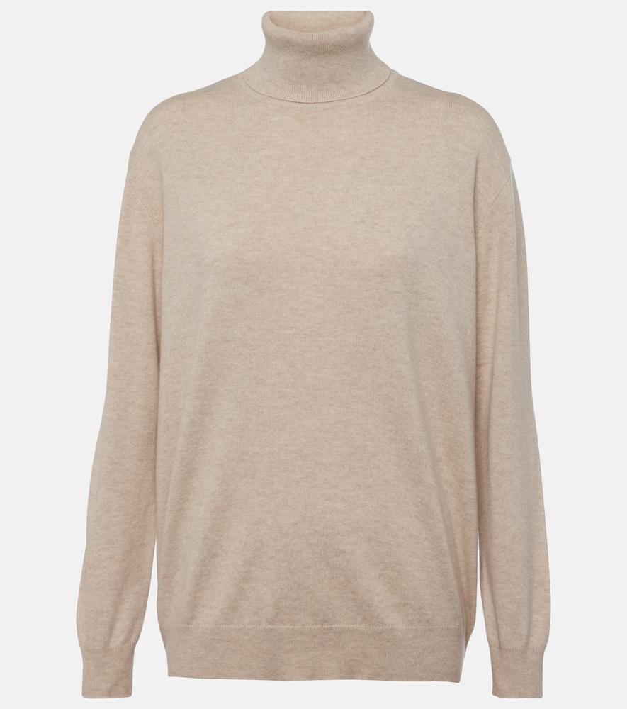 brunello cucinelli monili cashmere turtleneck sweater