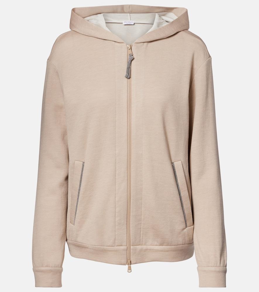 brunello cucinelli monili cotton and silk