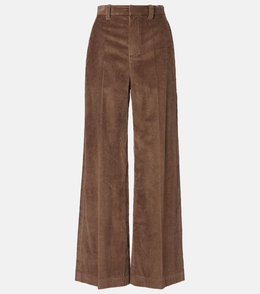 brunello cucinelli monili cotton corduroy wide