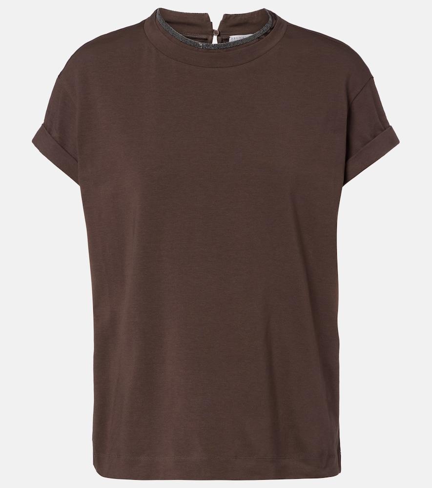 brunello cucinelli monili cotton