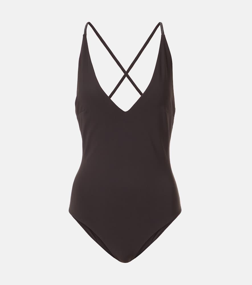 brunello cucinelli monili swimsuit