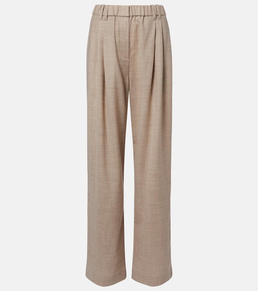 brunello cucinelli monili virgin wool wide
