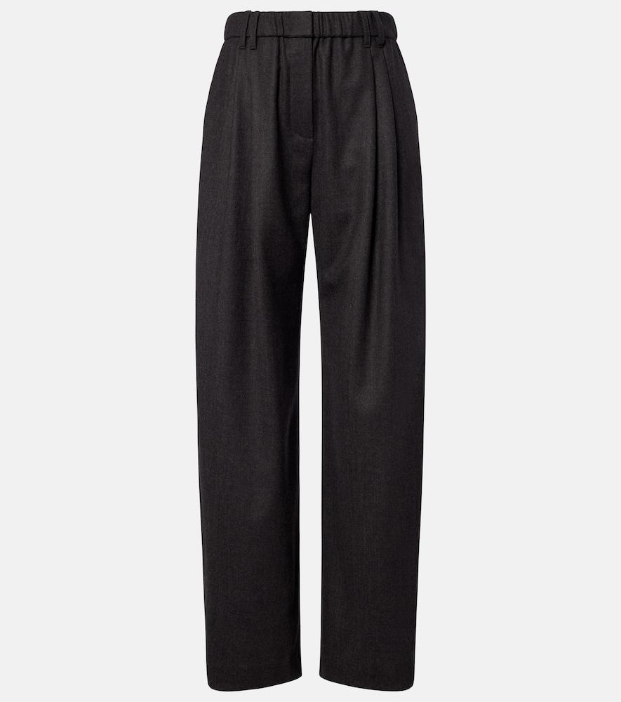 brunello cucinelli monili virgin wool wide