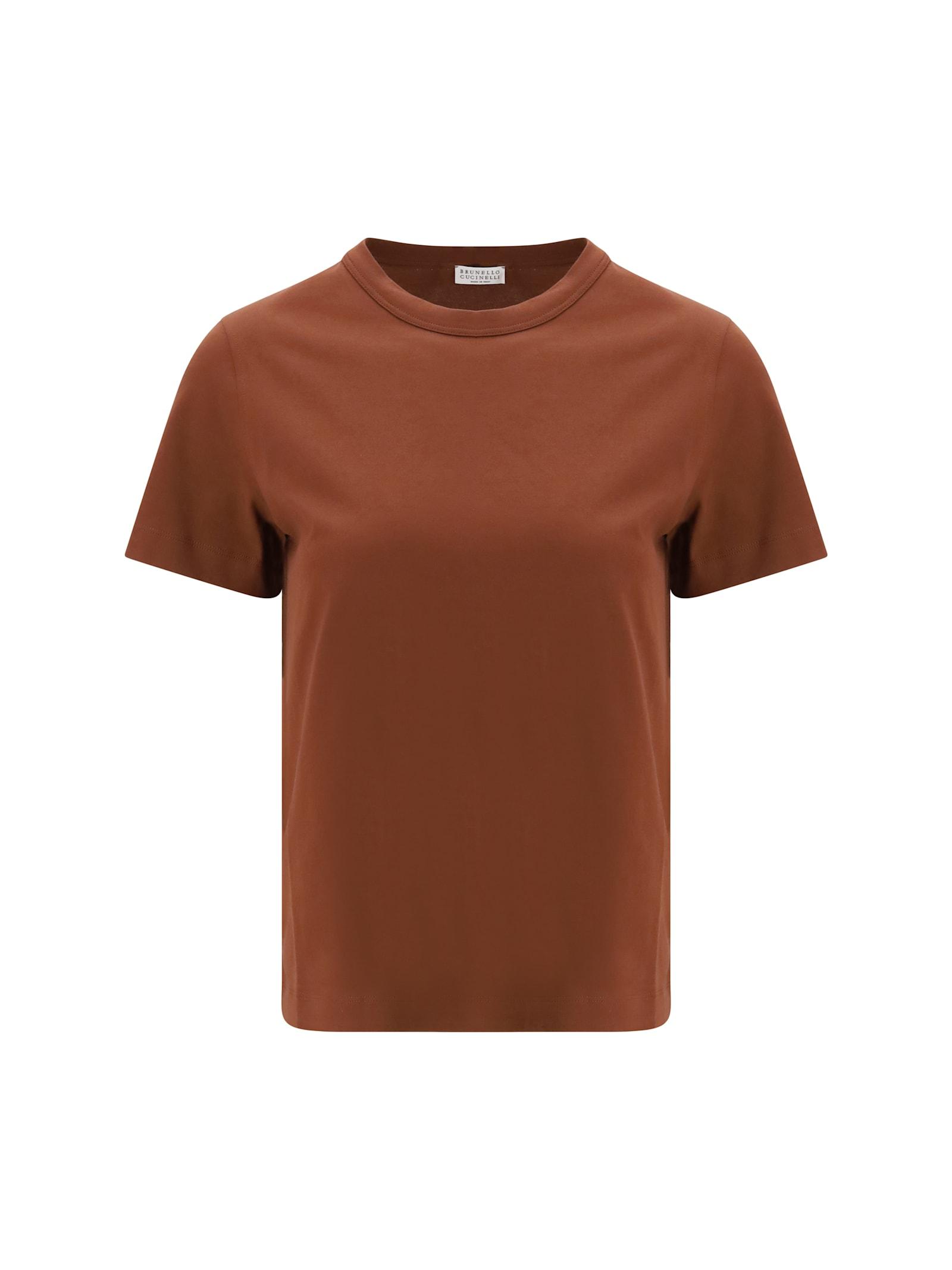 brunello cucinelli monochrome t-shirt