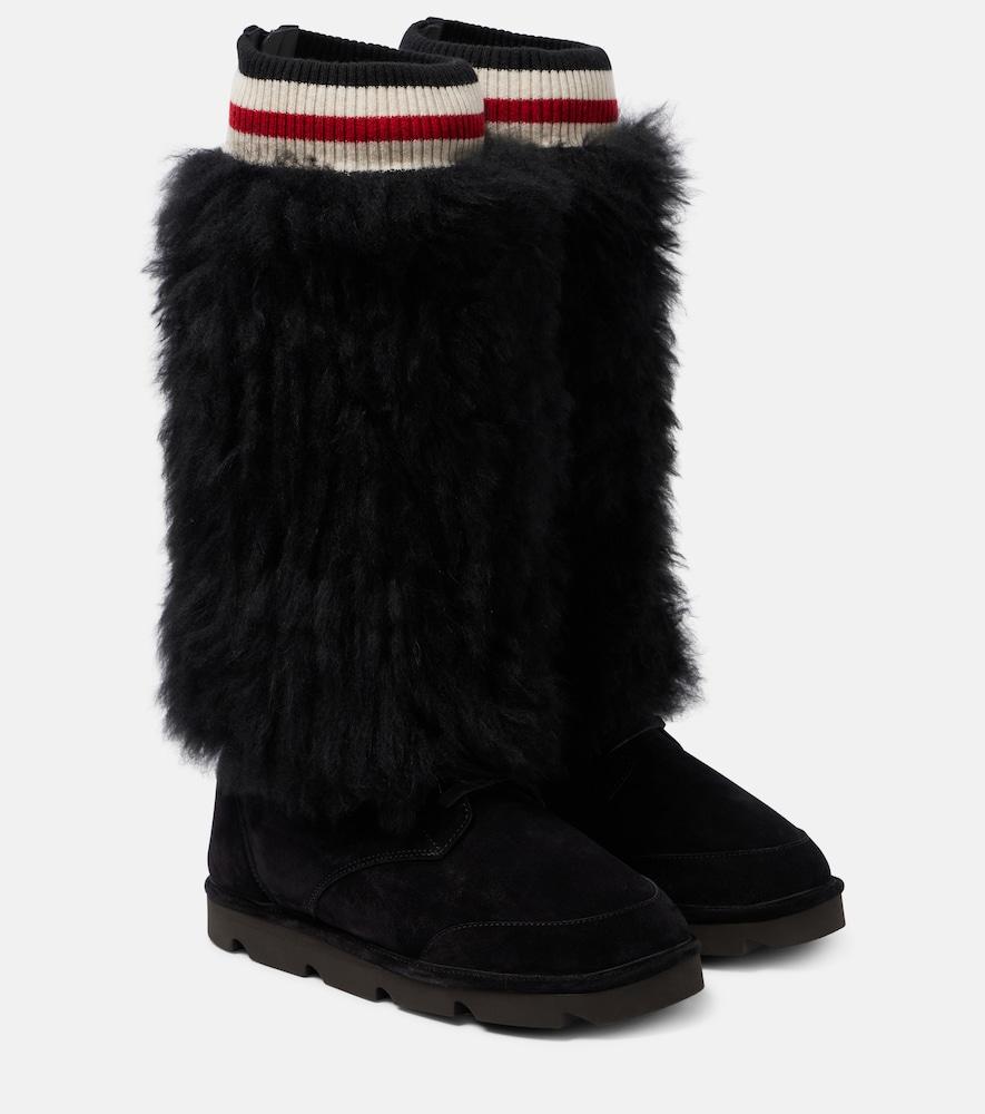 brunello cucinelli mountain shearling