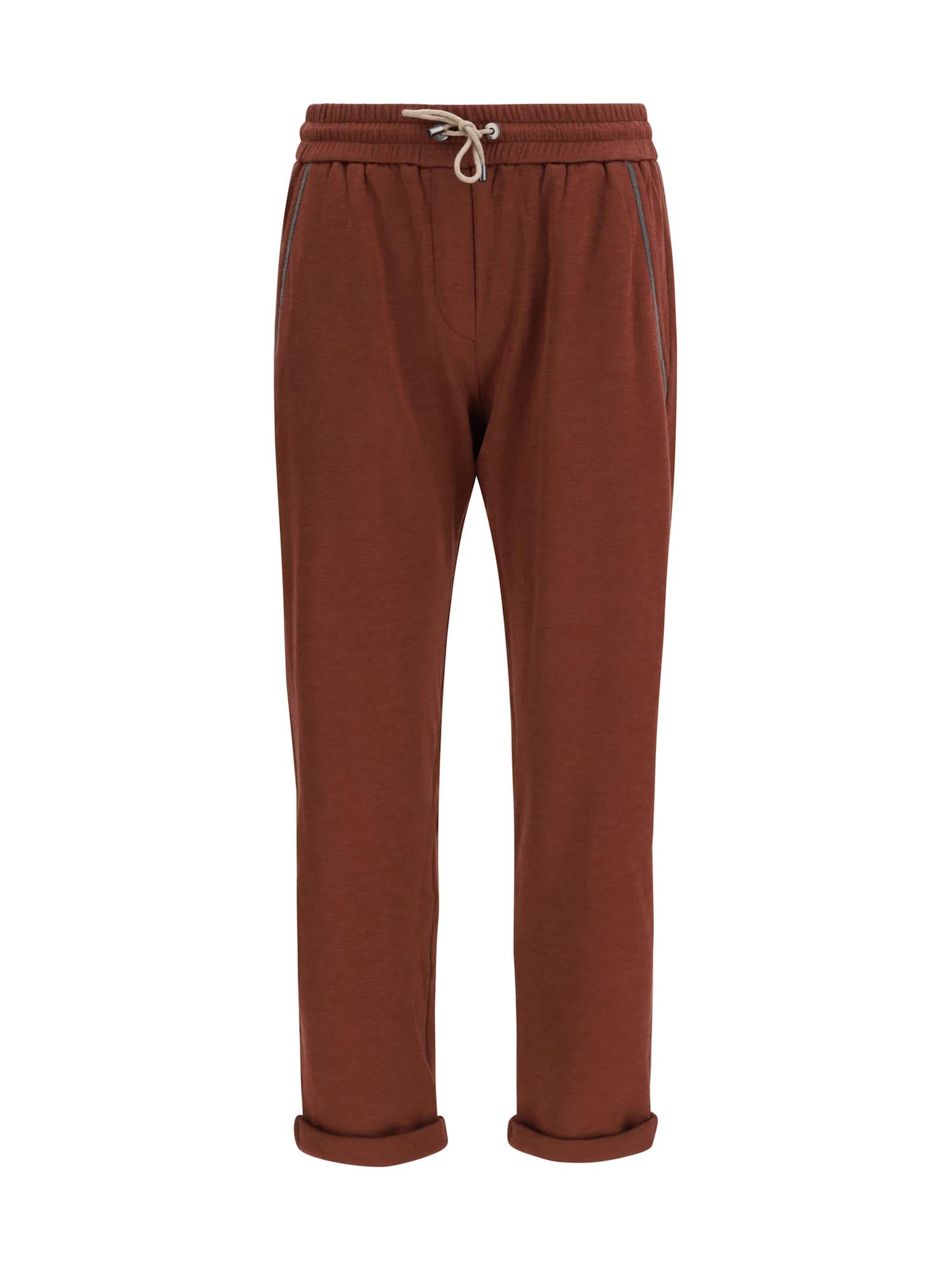 brunello cucinelli pants with embellishments