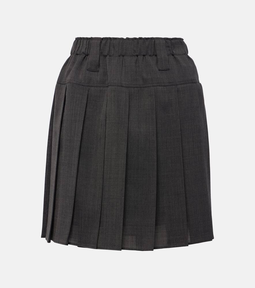 brunello cucinelli pleated tennis skirt