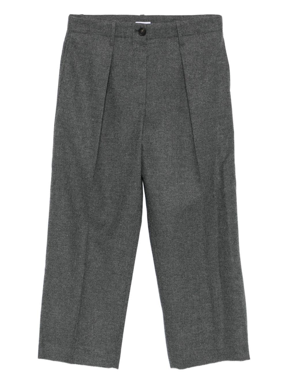brunello cucinelli pleated trousers