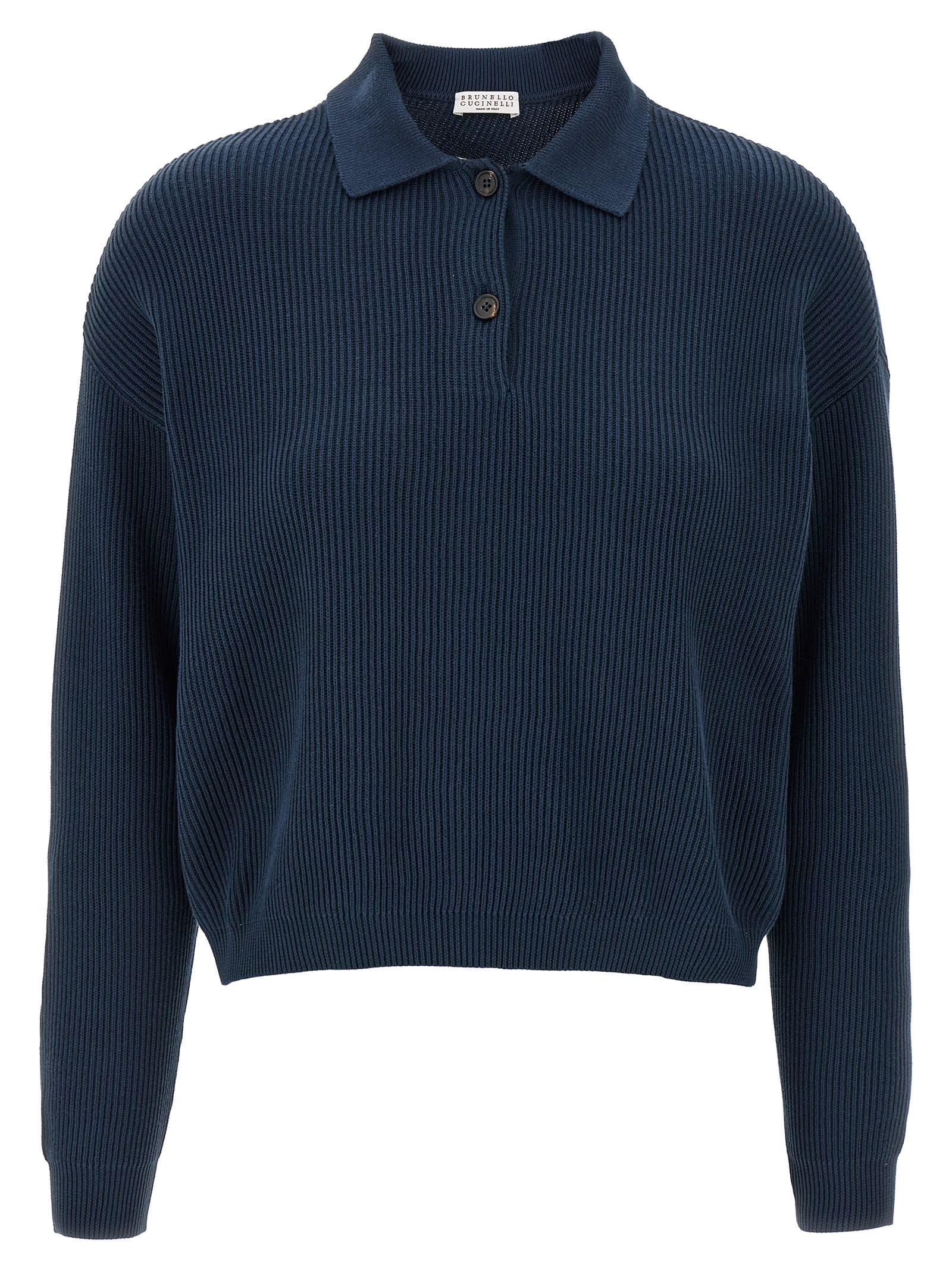 brunello cucinelli ribbed sweater