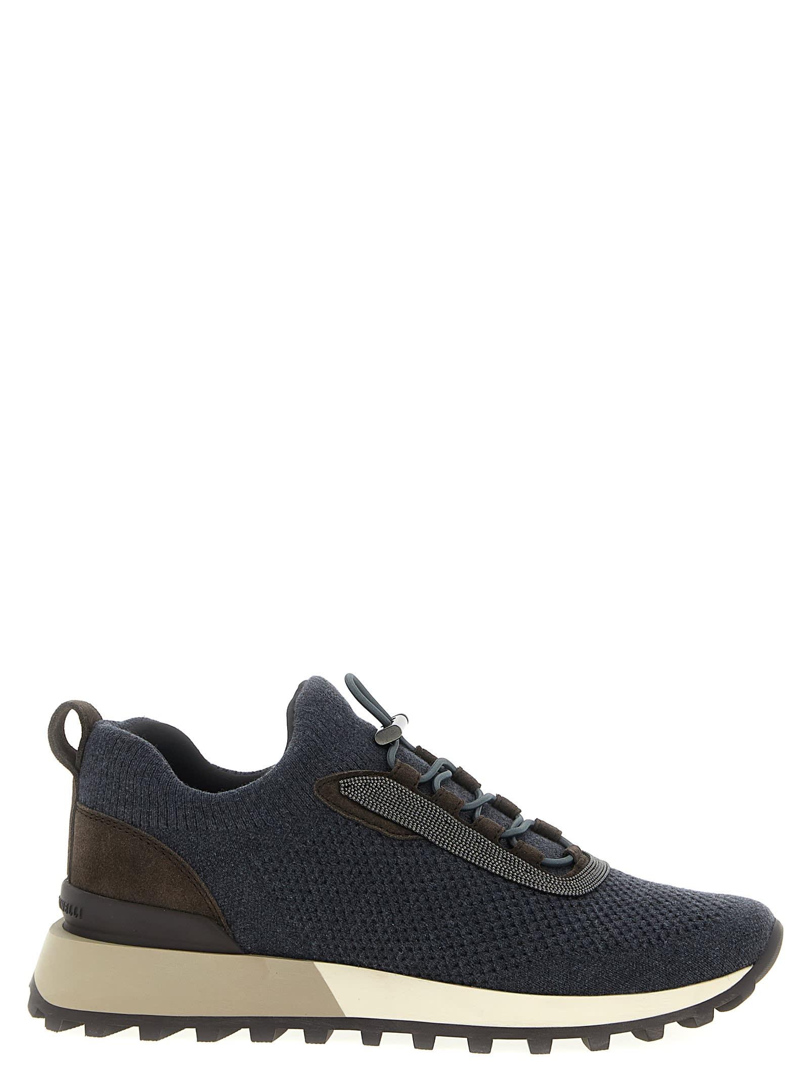 brunello cucinelli runners sneakers