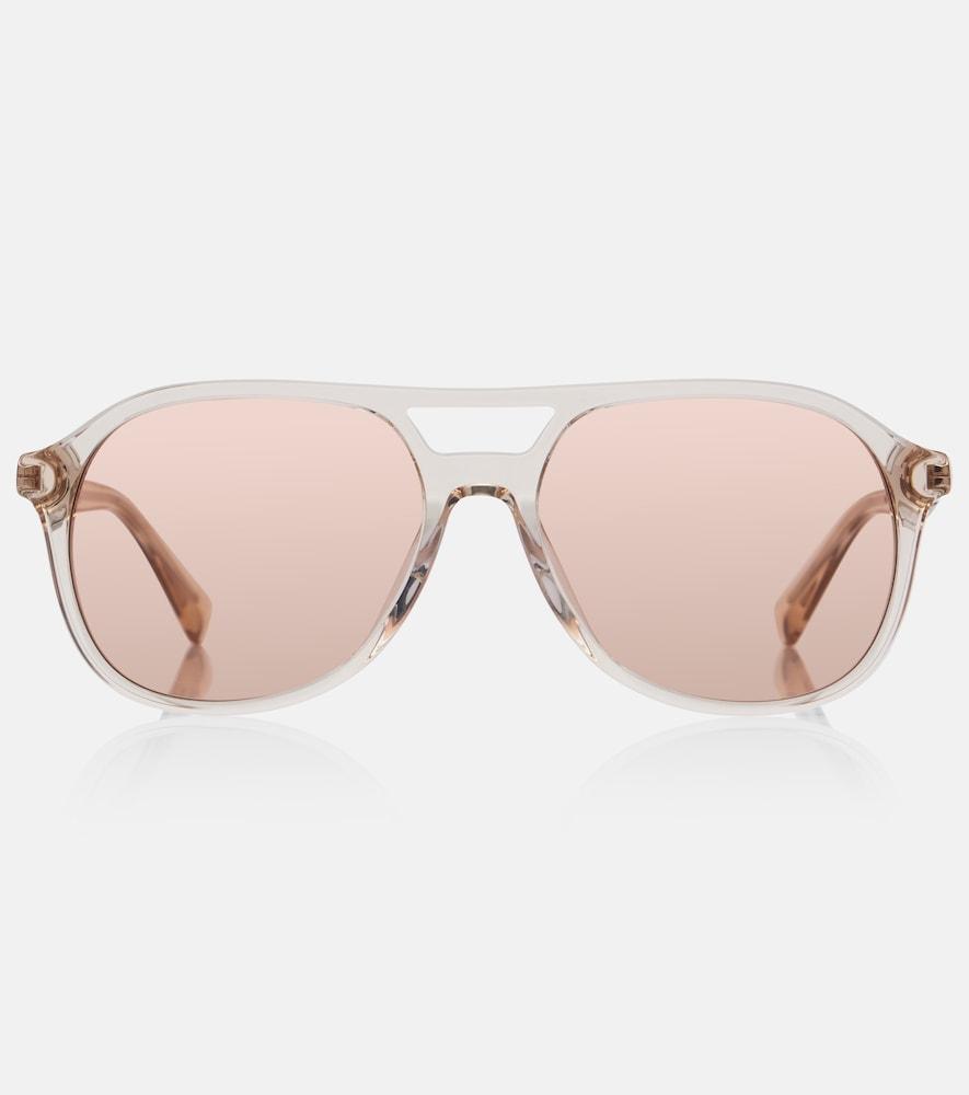 brunello cucinelli sartorial sunset aviator sunglasses