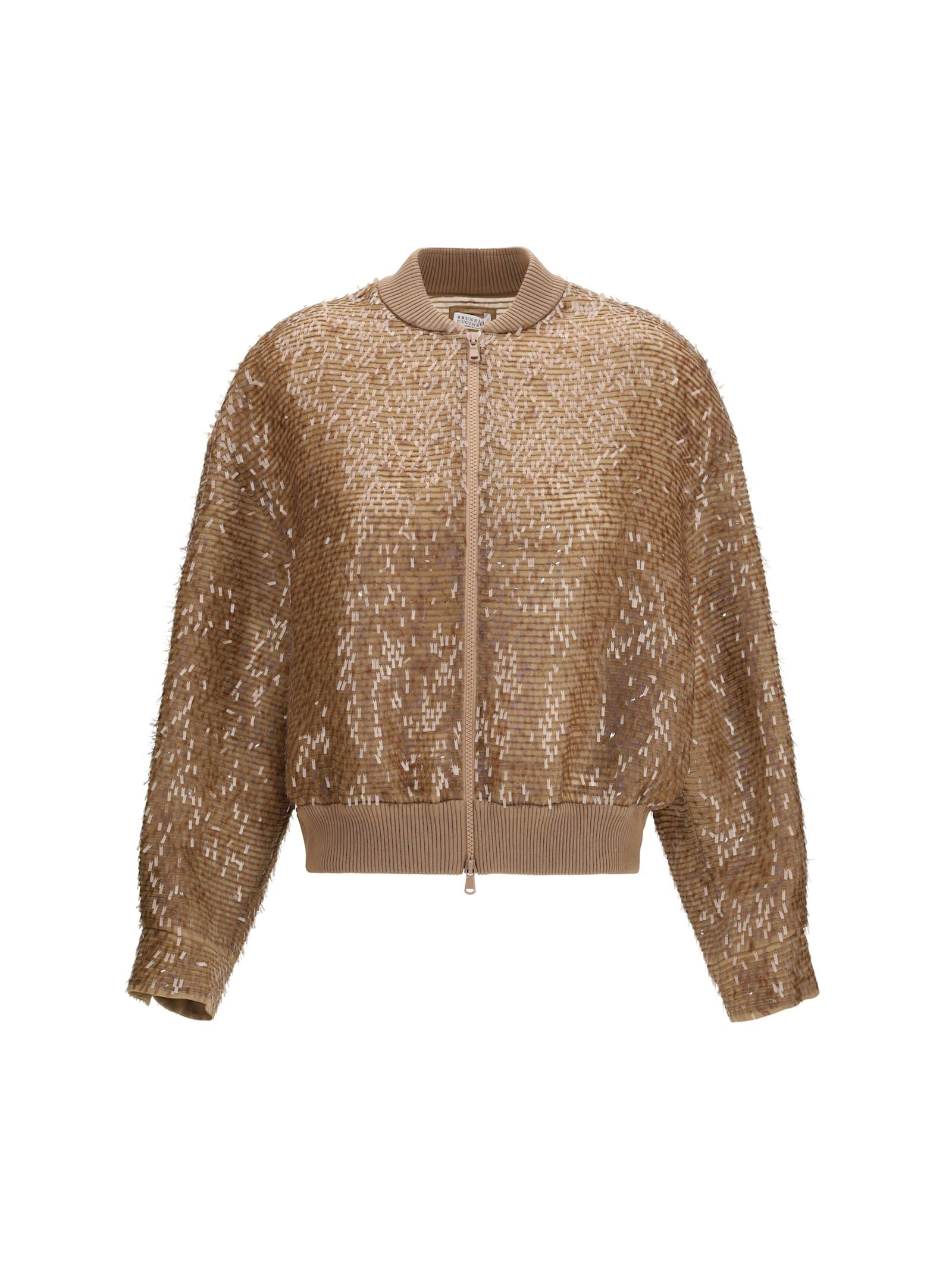 brunello cucinelli sequin jacket