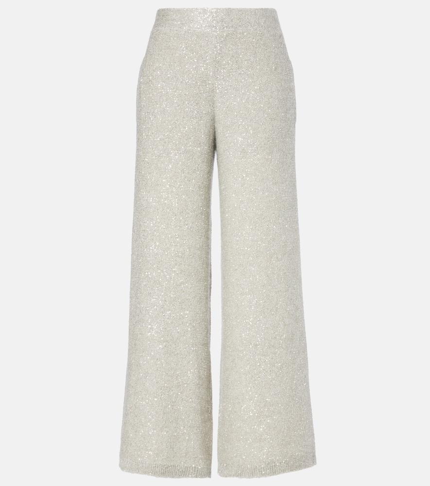 brunello cucinelli sequined wide