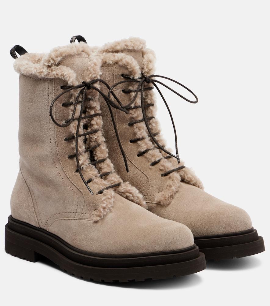 brunello cucinelli shearling