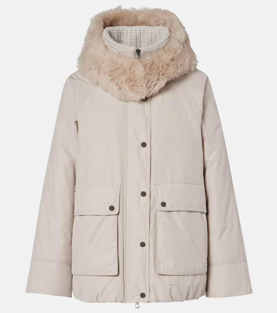 brunello cucinelli shearling