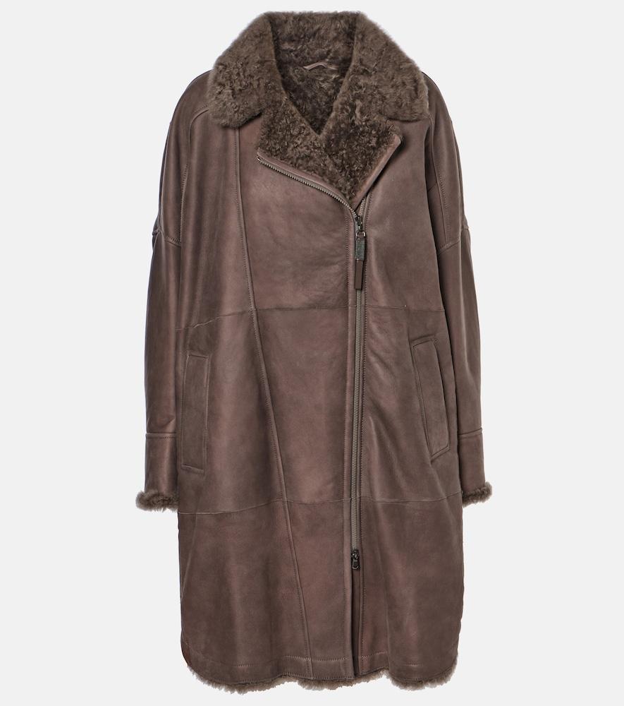 brunello cucinelli shearling