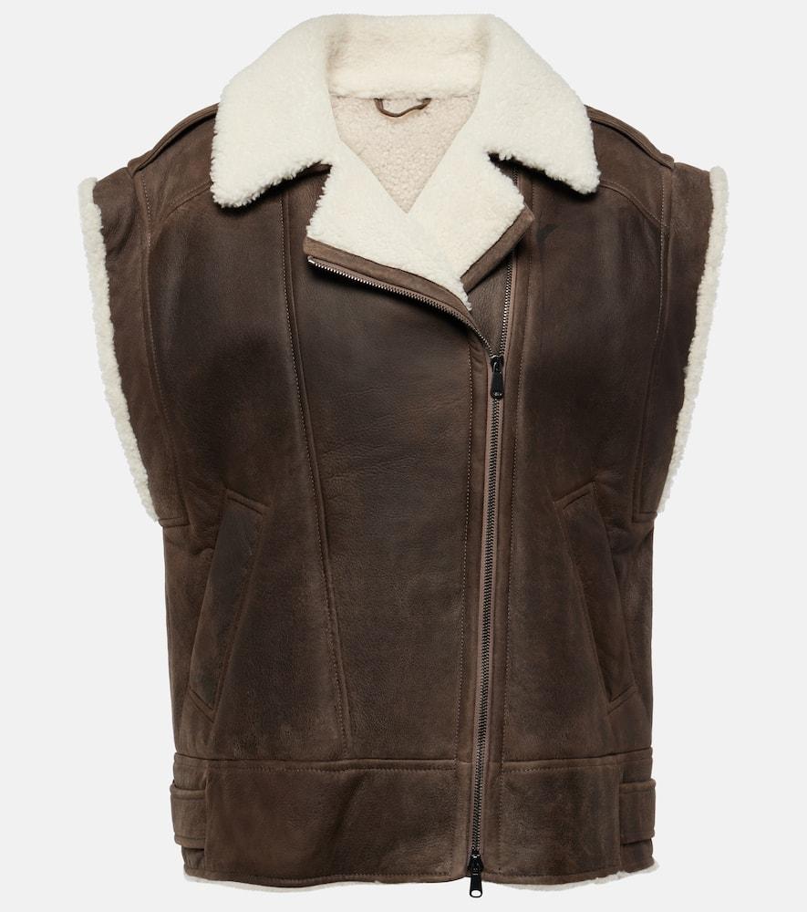 brunello cucinelli shearling