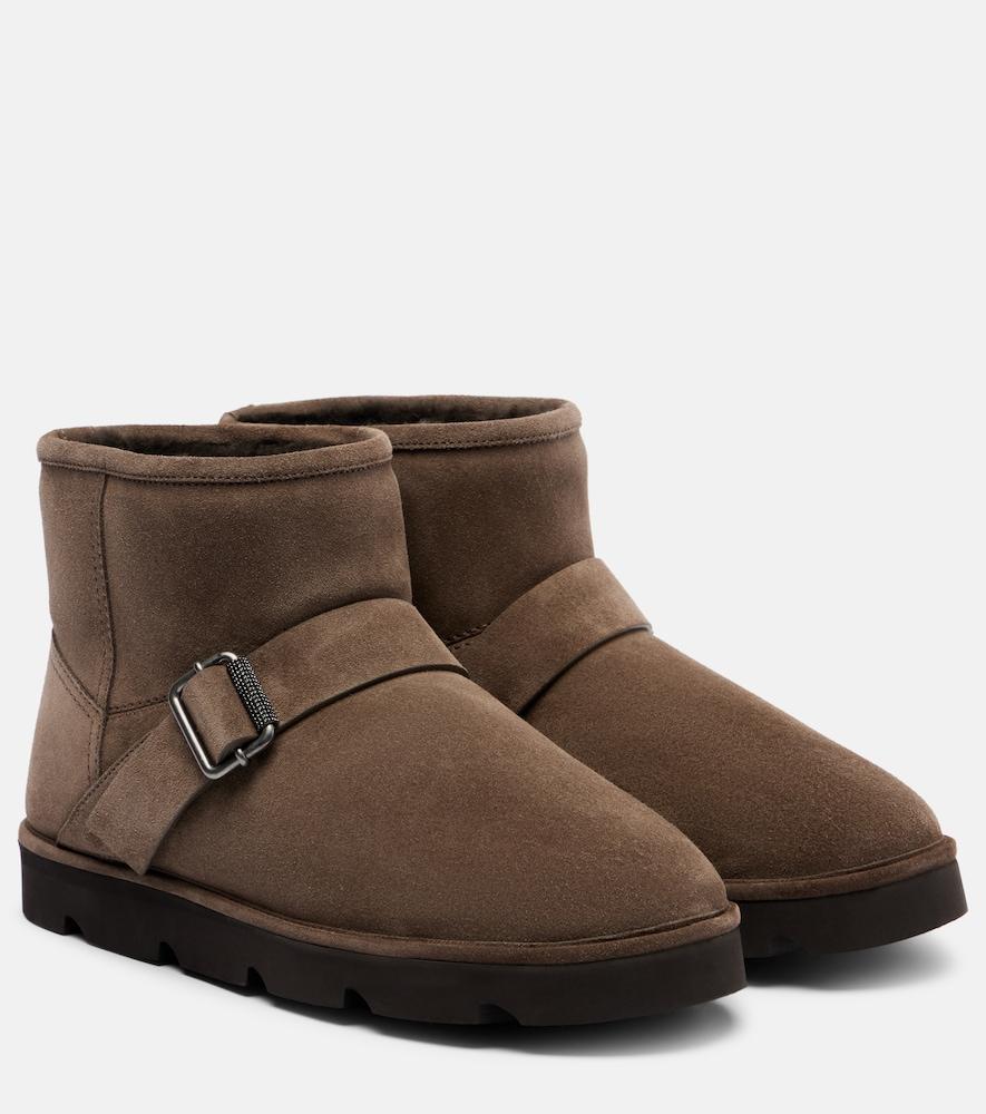 brunello cucinelli shearling