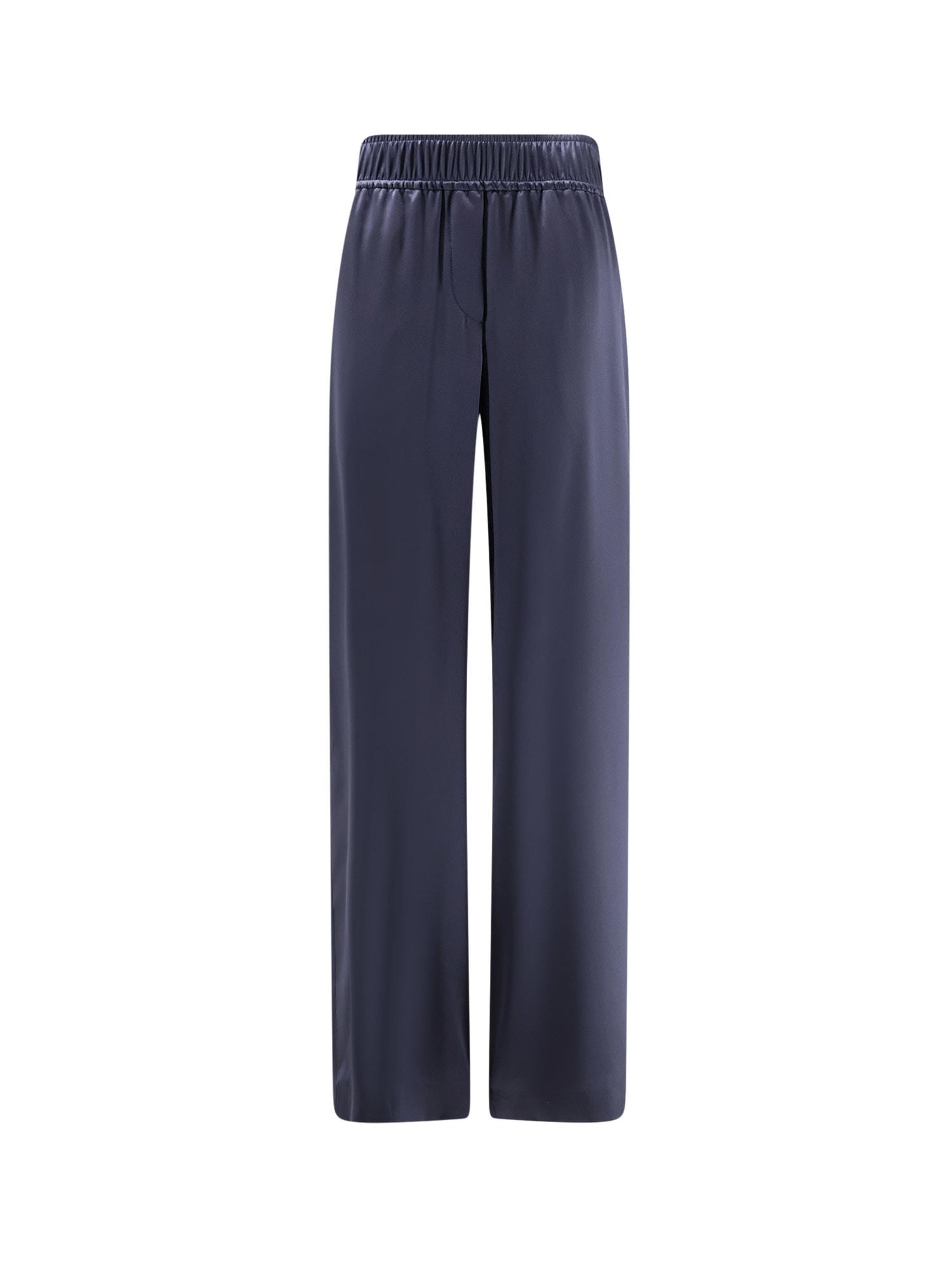 brunello cucinelli silk trousers