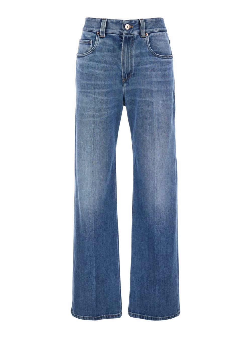 brunello cucinelli straight jeans