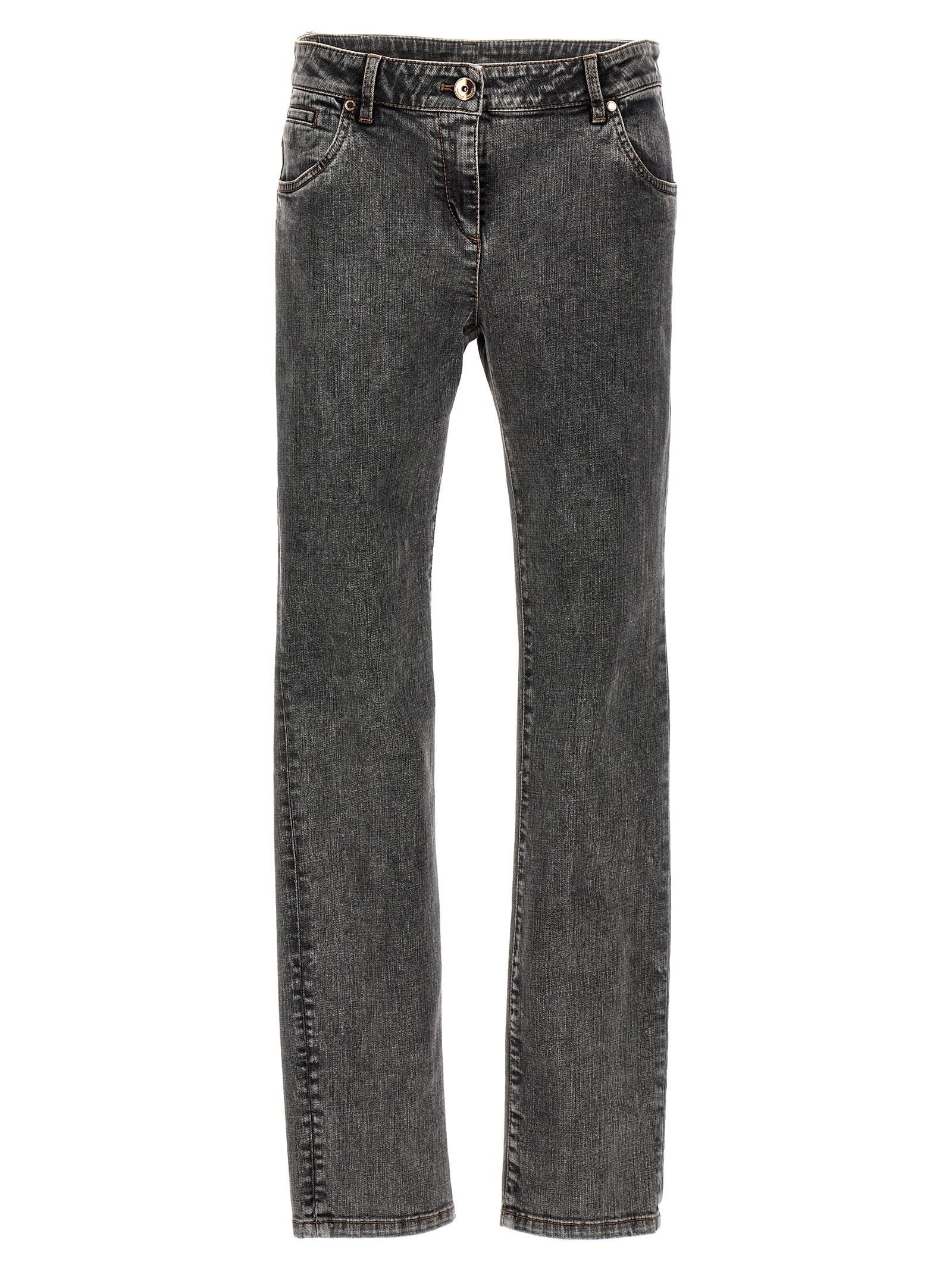 brunello cucinelli straight leg jeans