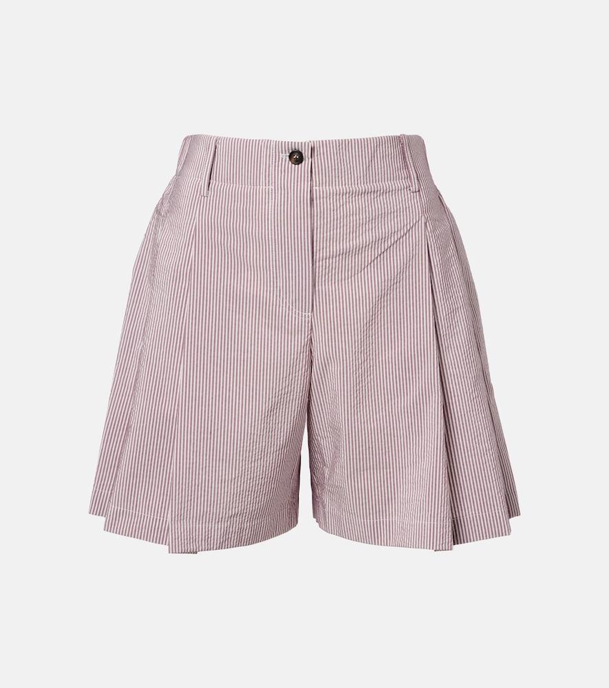 brunello cucinelli striped cotton