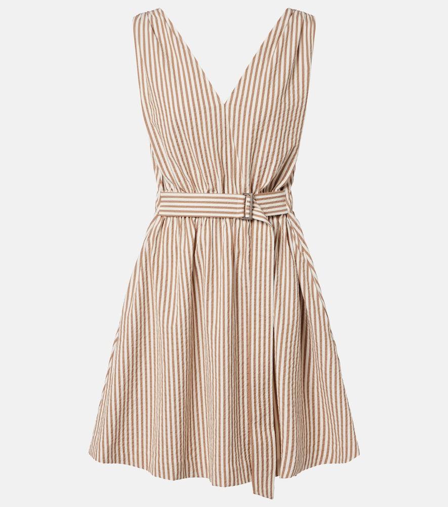 brunello cucinelli striped cotton