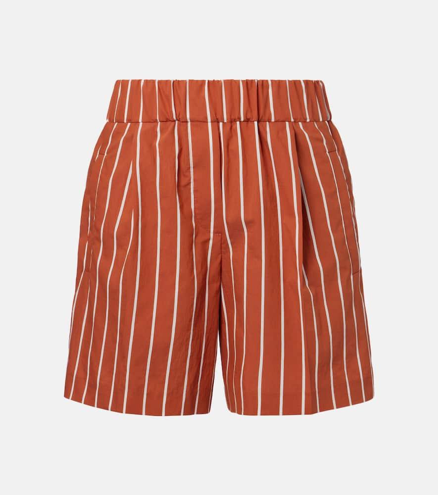 brunello cucinelli striped cotton