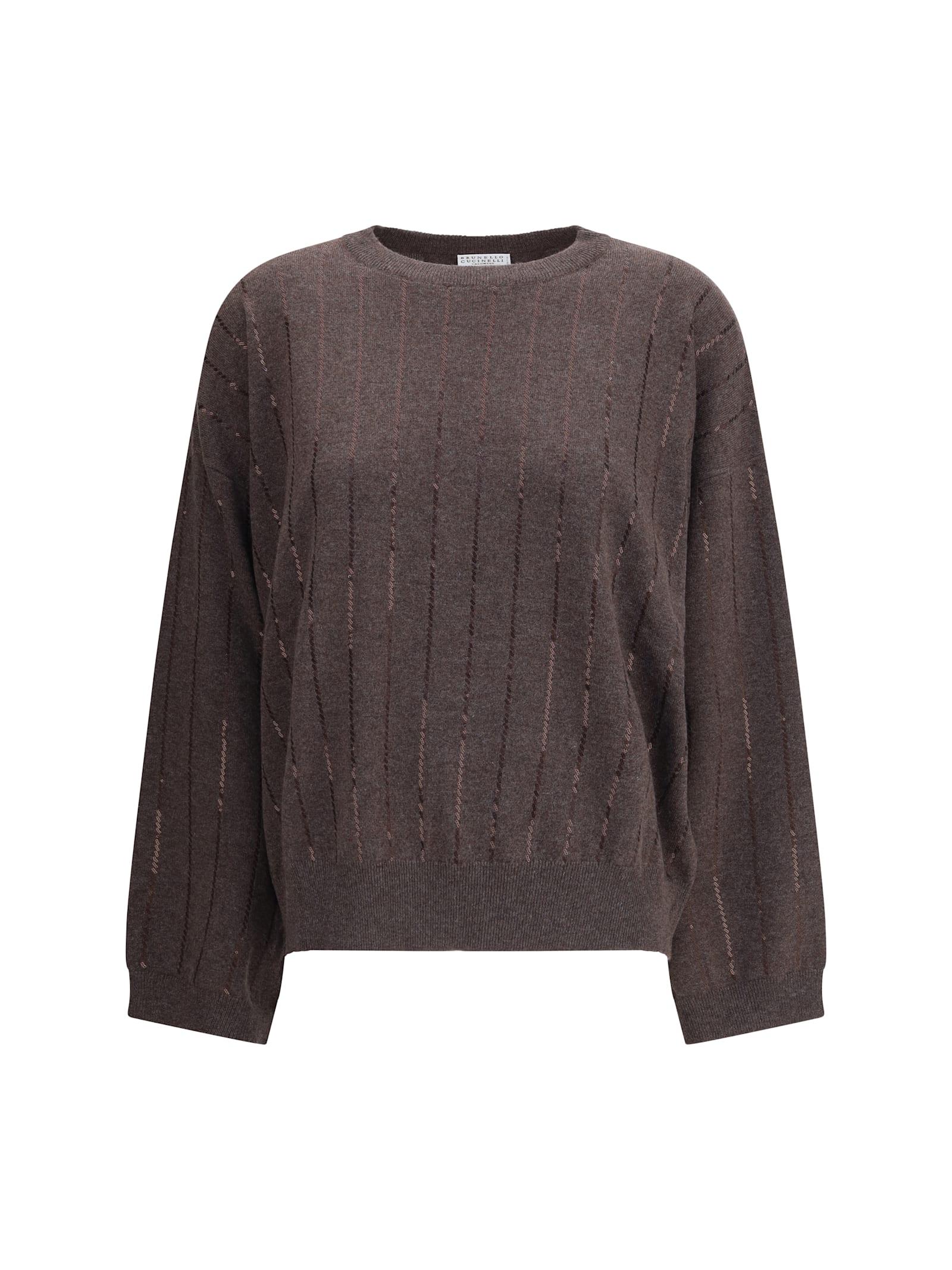 brunello cucinelli sweater with sequins