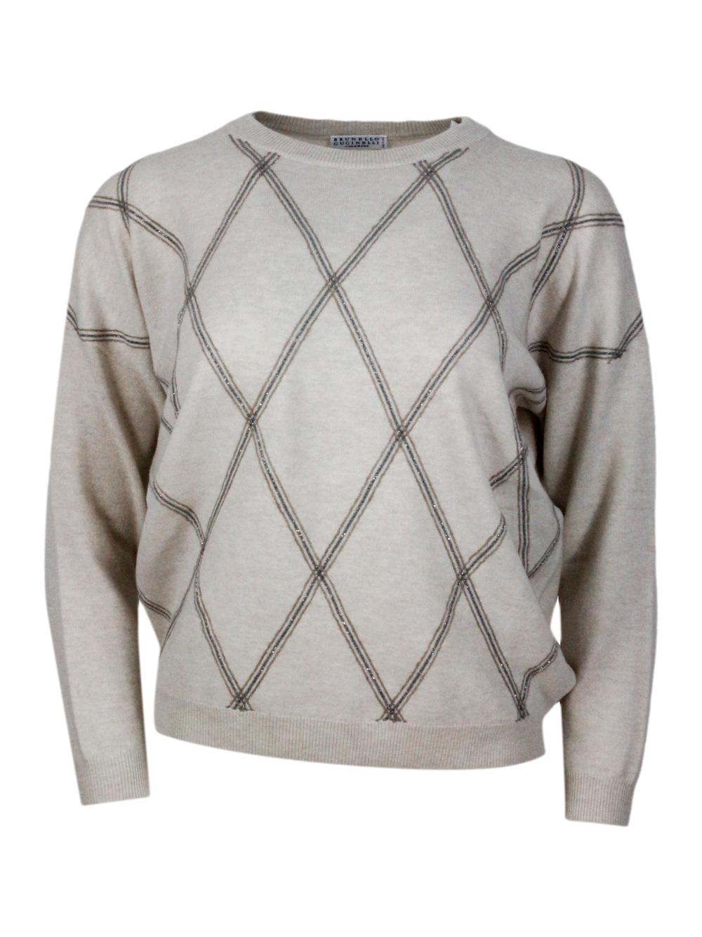 brunello cucinelli sweaters beige 60wv 30ws 10se - women