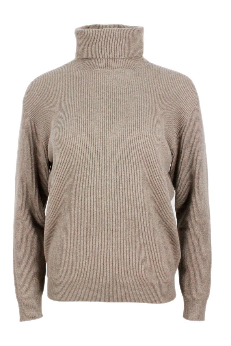 brunello cucinelli sweaters brown 100ws - women