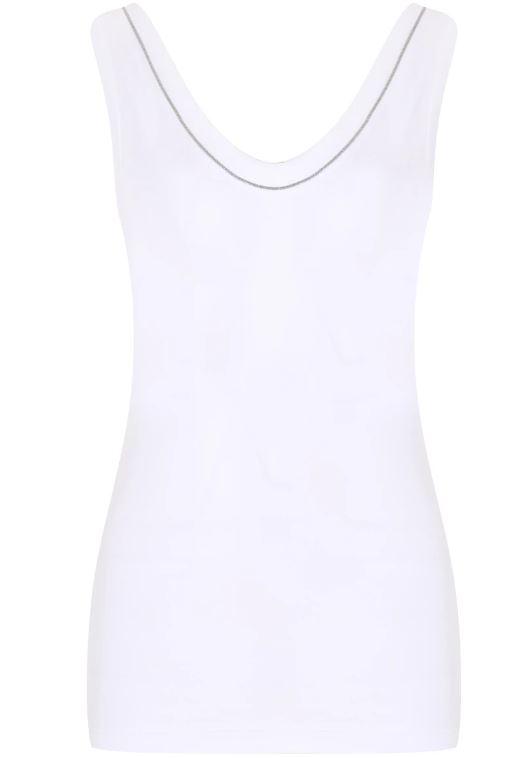 brunello cucinelli t-shirts and polos white - women