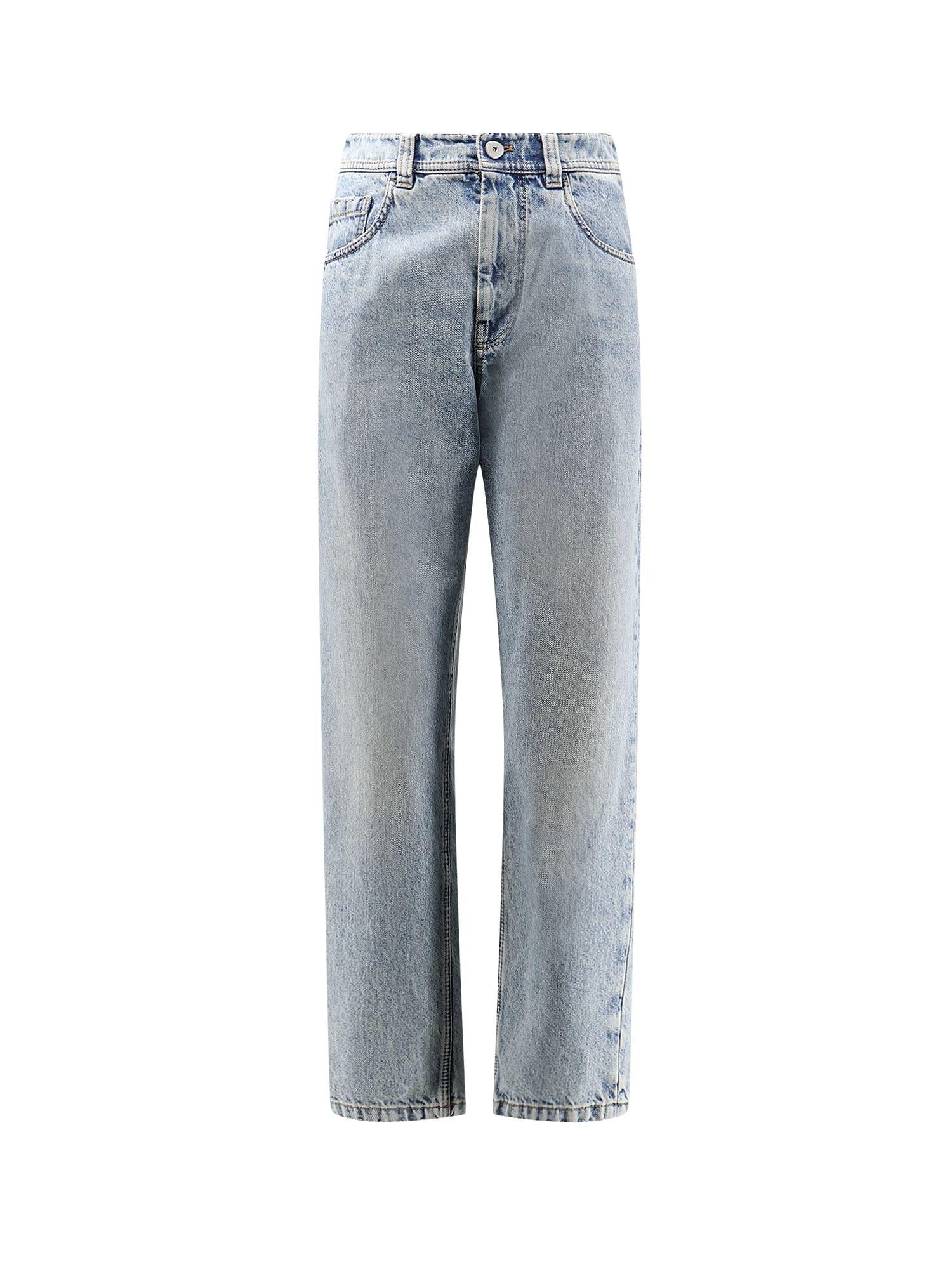 brunello cucinelli the baggy jean-tapered leg