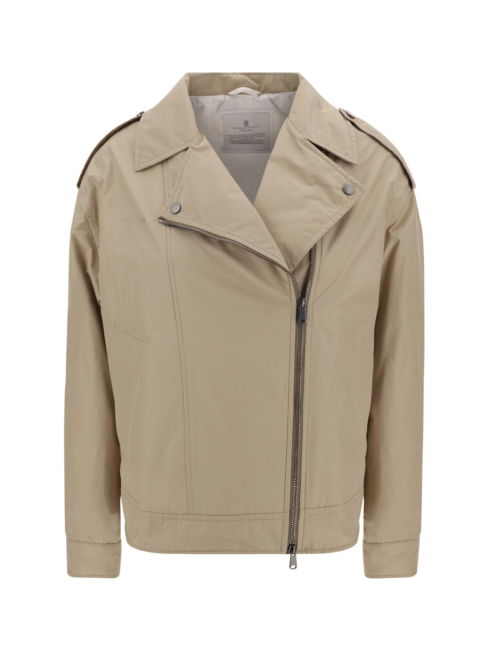 brunello cucinelli trench jacket