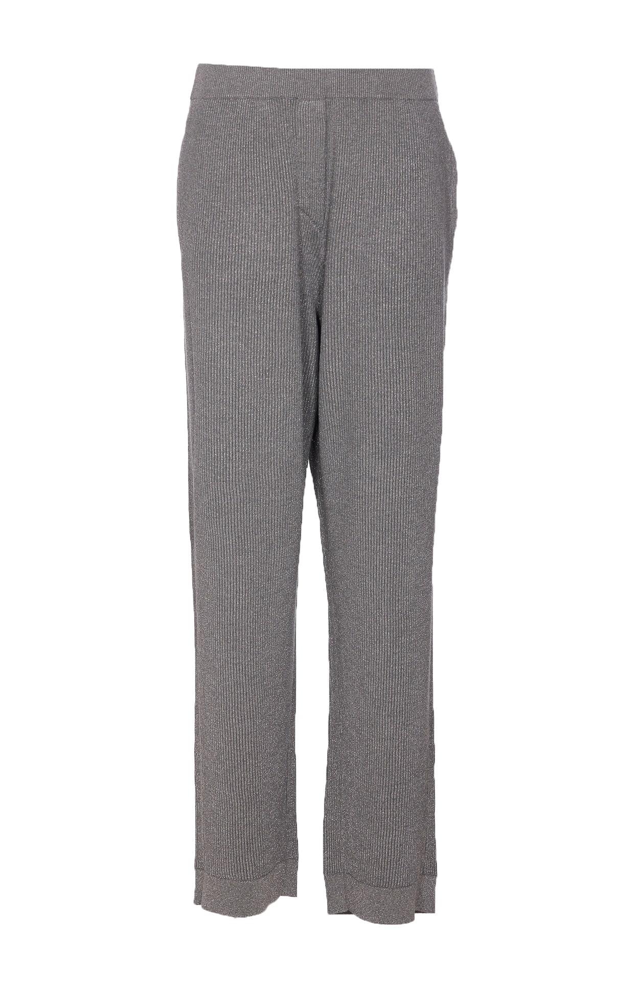 brunello cucinelli vanise sparkling knitted trousers in english rib