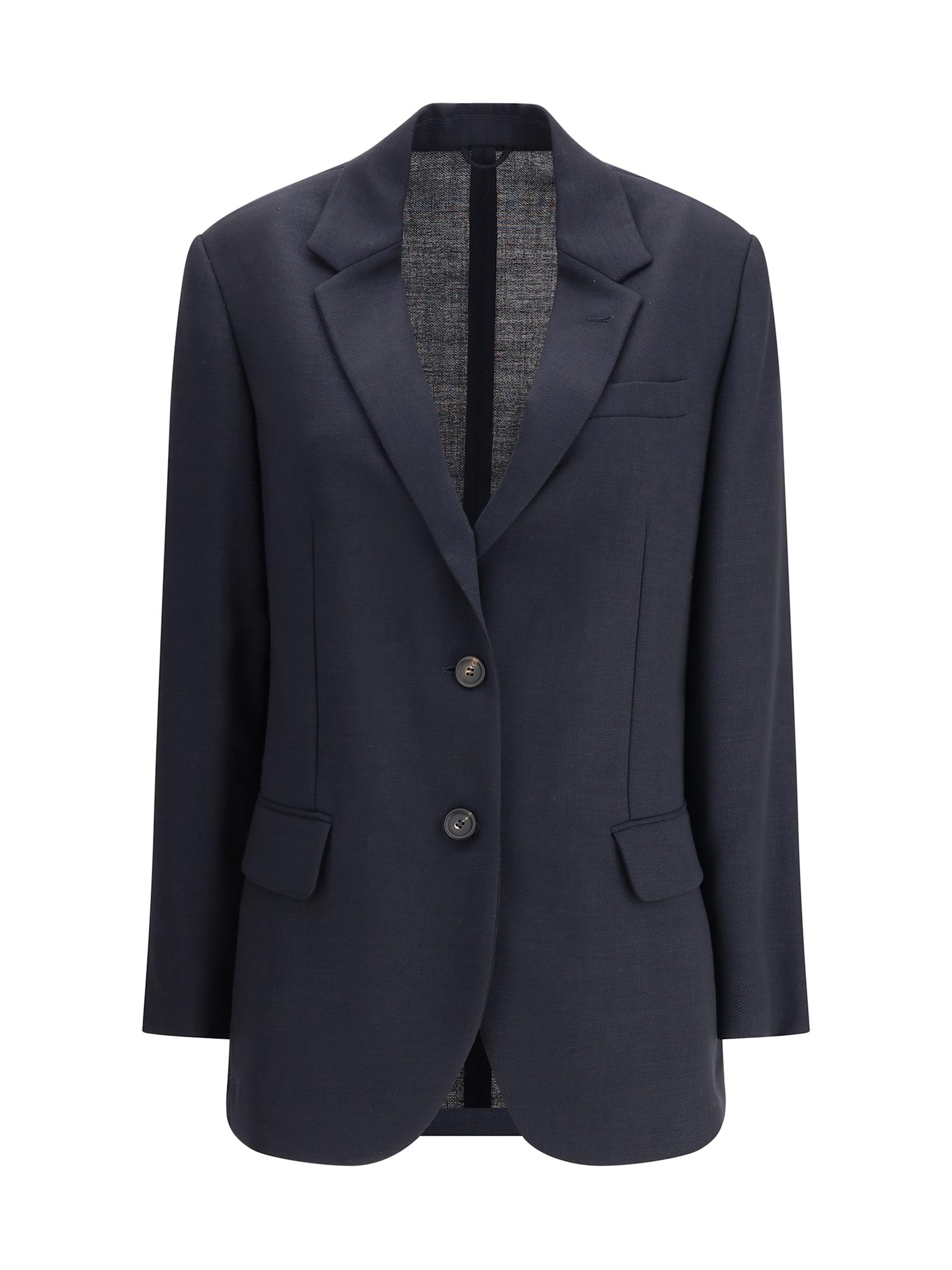 brunello cucinelli virgin wool blazer