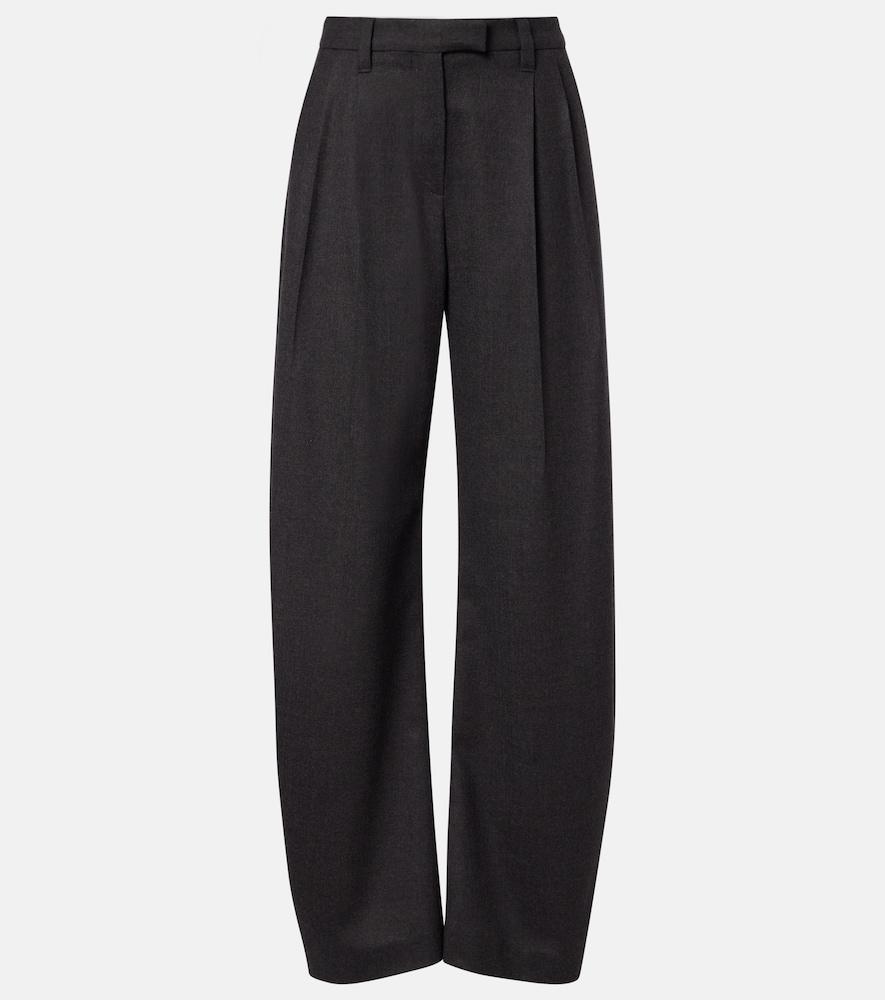 brunello cucinelli virgin wool wide