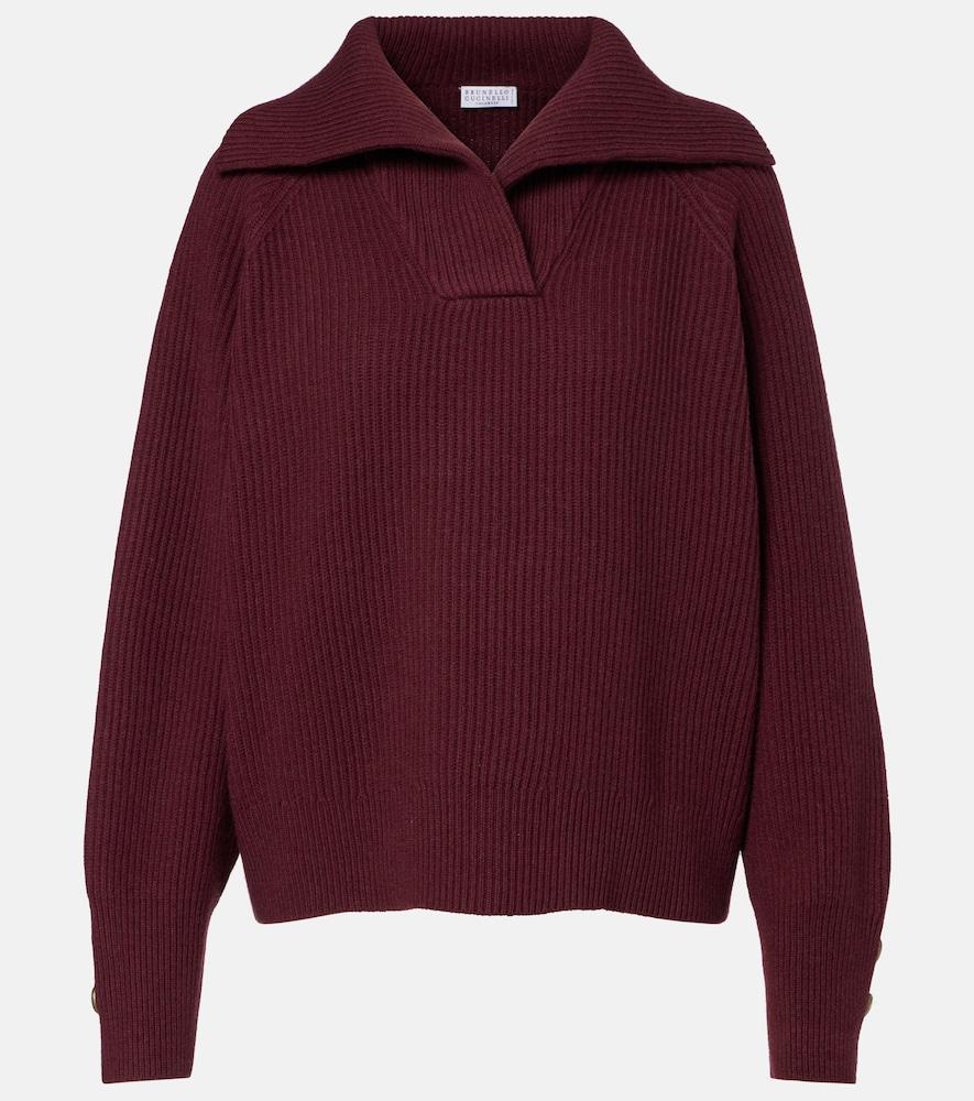 brunello cucinelli wool, cashmere, and silk sweater