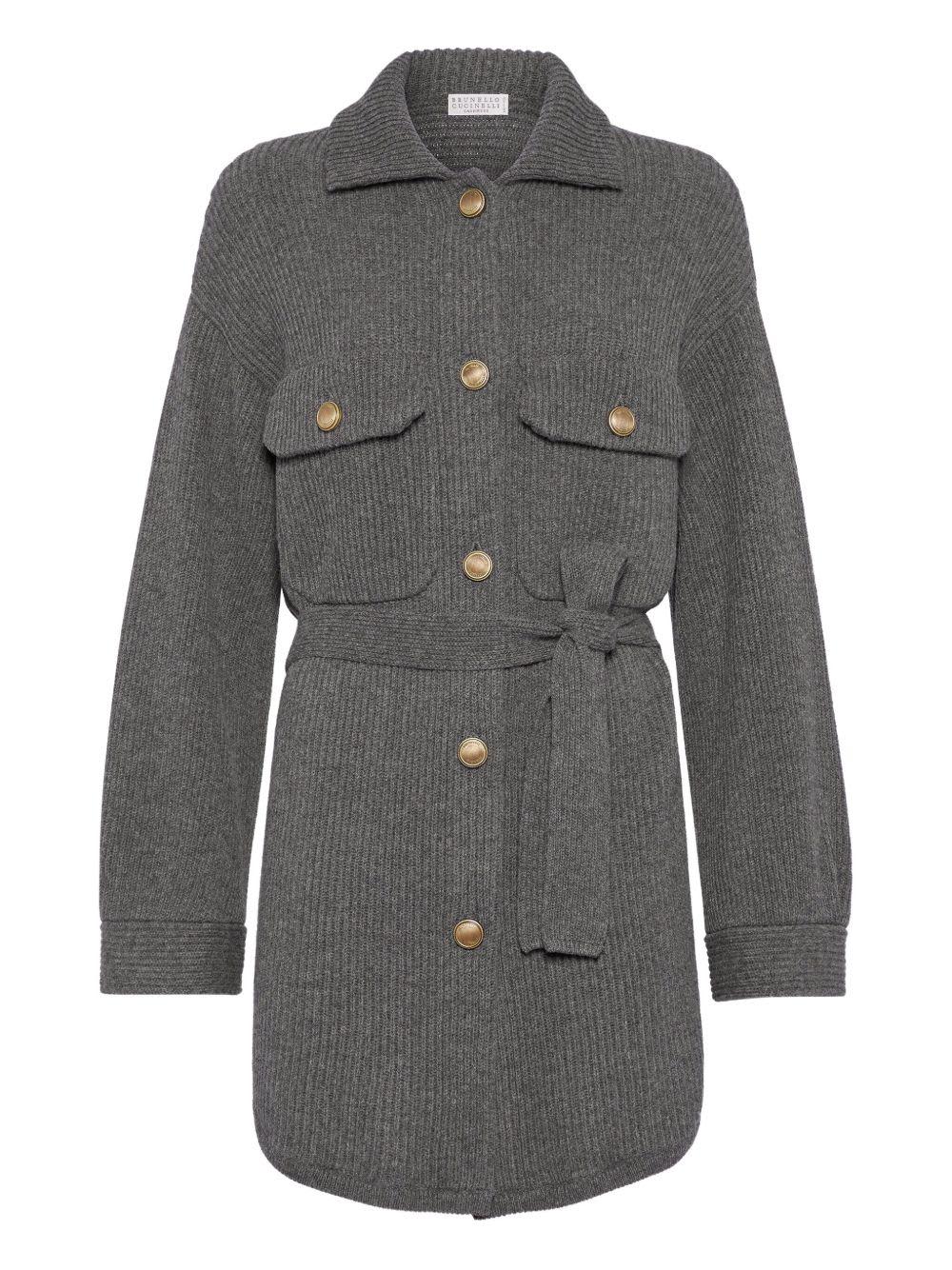 brunello cucinelli wool and cashmere cardigan