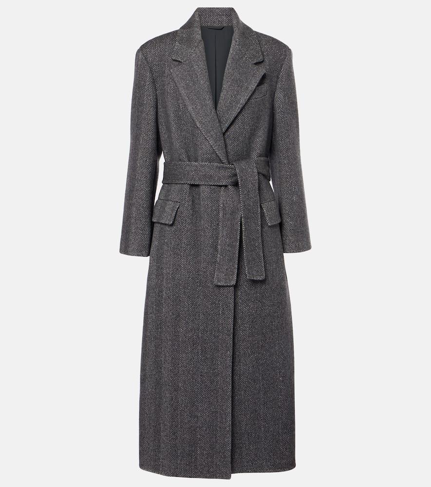 brunello cucinelli wool and cashmere overcoat
