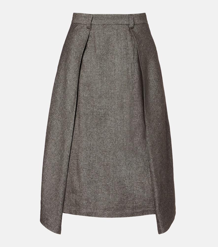 brunello cucinelli wool and linen