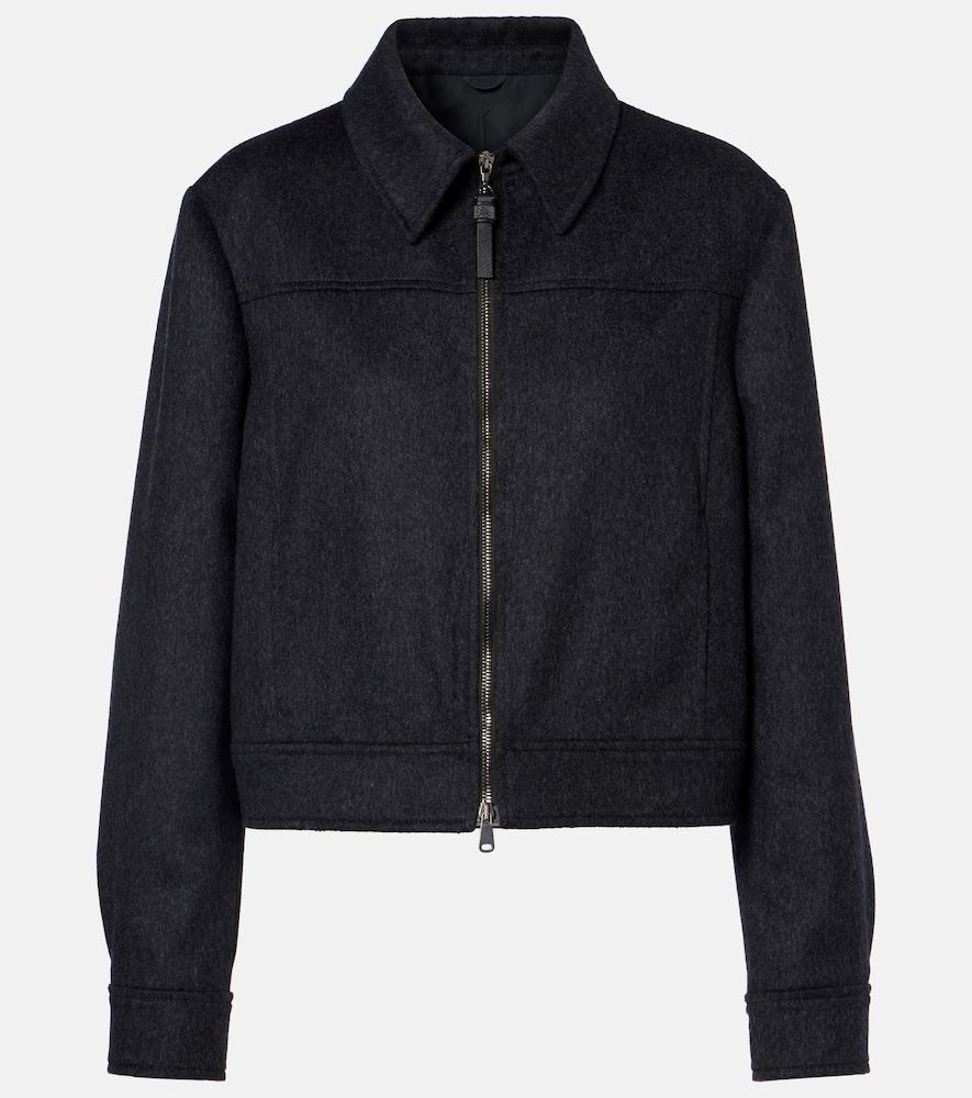 brunello cucinelli wool jacket